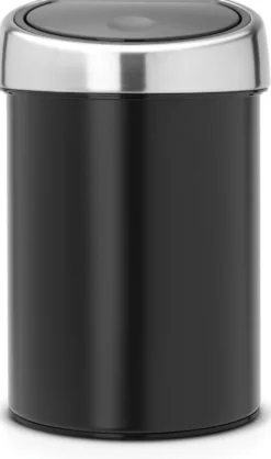 Roska-astia Brabantia Touch Bin 3 L Matt Black
