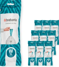 Roskapussi Brabantia PerfectFit W, 5L, 200kpl