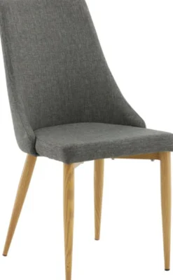 Ruokapöydän tuoli Venture Home Leone, ruskea/harmaa