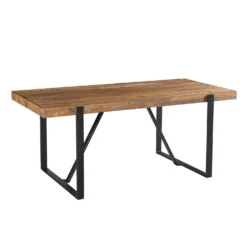 Ruokapöytä Home4You Ironbridge 180x88cm, mänty