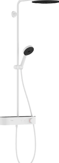 Sadesuihkusetti Hansgrohe Pulsify S Showerpipe 260 1jet, Shower TabletSelect 400, mattavalkoinen