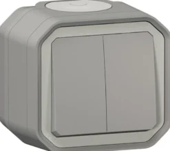 Sarjakytkin Legrand Plexo 10 A IP55 pinta, harmaa
