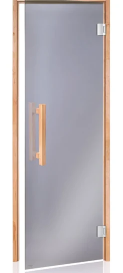 Saunan lasiovi Andres Glass Comfort, leppäkarmi, eri kokoja, eri värejä