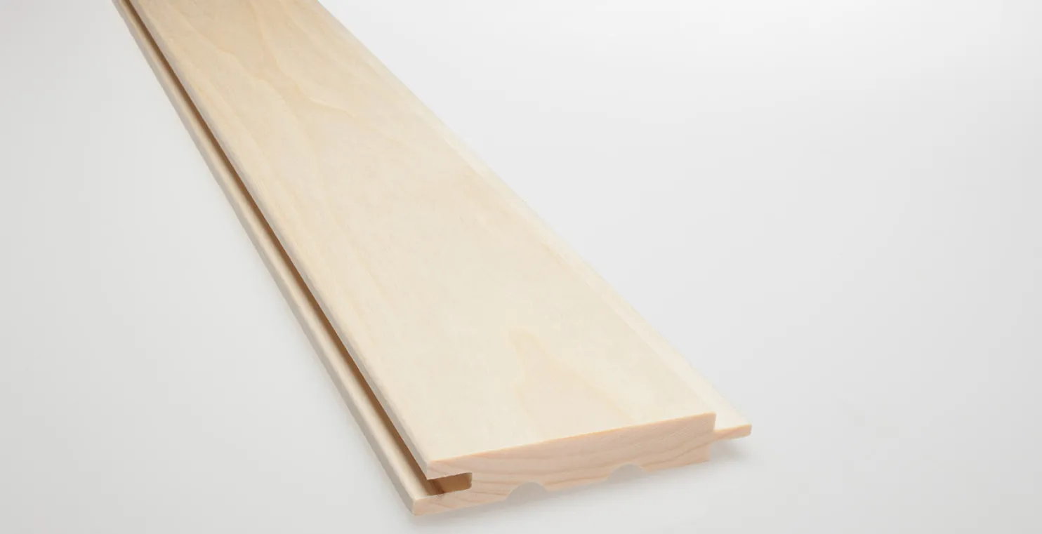 Saunapaneeli Karava Kallio 15x90x1800 mm haapa