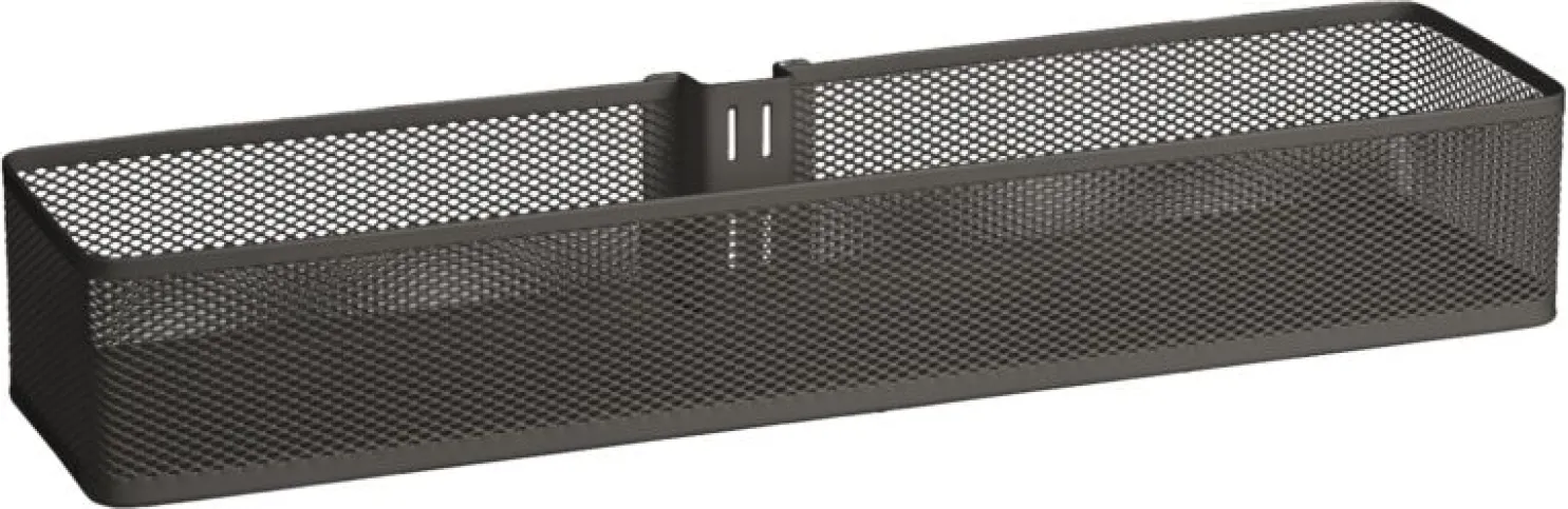 Seinäkori Elfa Classic mesh, graphite, eri kokoja