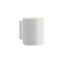 Seinävalaisin Lucide Xera Ø80mm 42W valkoinen