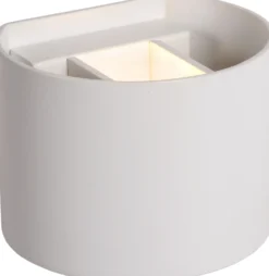 Seinävalaisin Lucide Xio LED pyöreä 1x4W valkoinen