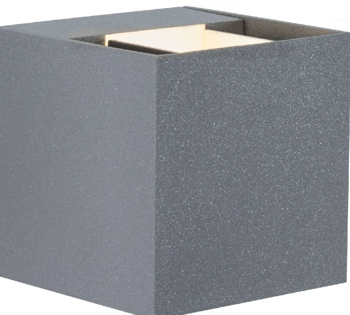 Seinävalaisin Paulmann Cybo LED IP65 80x80mm harmaa