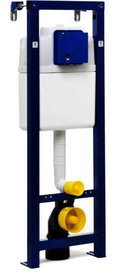 Seinä-WC asennusteline Gustavsberg Triomont XS 6 L tai 3/6 L huuhtelu