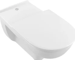 Seinä-WC-istuin Gustavsberg 4G01, pidennetty malli, Hygienic Flush, ilman istuinkantta