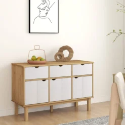 Senkki Otta 114x43x73,5cm, mänty, eri värejä