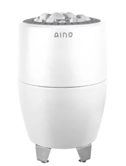 Sähkökiuas Aino-kiuas 9 kW 8-12 m³ kiinteä ohjaus Winter White