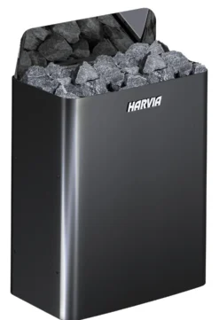 Sähkökiuas Harvia The Wall SW60E Black Steel 6 kW 5-8 m³ erillinen ohjaus