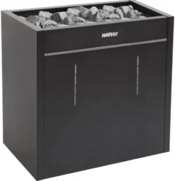 Sähkökiuas Harvia Virta Pro Combi HL220SA 21,6 kW 22-32 m³ automaattitäyttö erillinen ohjaus musta