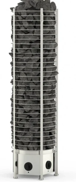 Sähkökiuas SAWO Round Tower 8 kW 7-14 m³ kiinteä ohjauskeskus