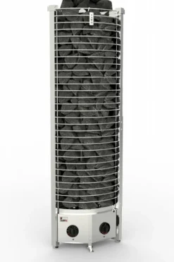 Sähkökiuas SAWO Tower Corner 6 kW 5-8 m³ kiinteä ohjauskeskus