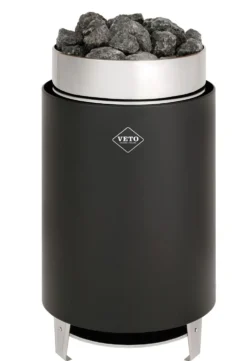 Sähkökiuas VETO SK17 17,5 kW 18-28 m³ erillinen ohjaus musta