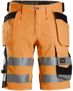Shortsit Snickers Workwear 6135 High-Vis lk 1
