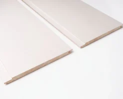 Sisustuspaneeli Siparila Aava 15x220x2050 mm mänty liimapuu lakattu kuultava valkoinen Hanki