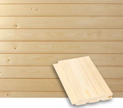 Sisustuspaneeli Tuuli Indoor STS4, 15x95mm, VM/EM, mänty, puuvalmis