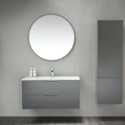 Sivukaappi Bathlife Eufori 450x1500x350 mm harmaa