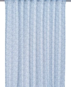 Sivuverho Svanefors Yrsa, 140x280cm, 2kpl/pkt, sininen