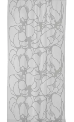 Sivuverho Vallila Makeba Classic SS23 140x250cm harmaa