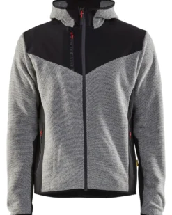 Softshell-takki Blåkläder 5940 harmaameleerattu/musta