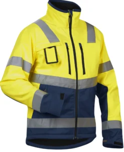Softshelltakki Blåkläder Highvis 4900 keltainen/mariininsininen