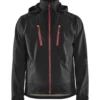 Softshell-takki Blåkläder 4749 musta/punainen