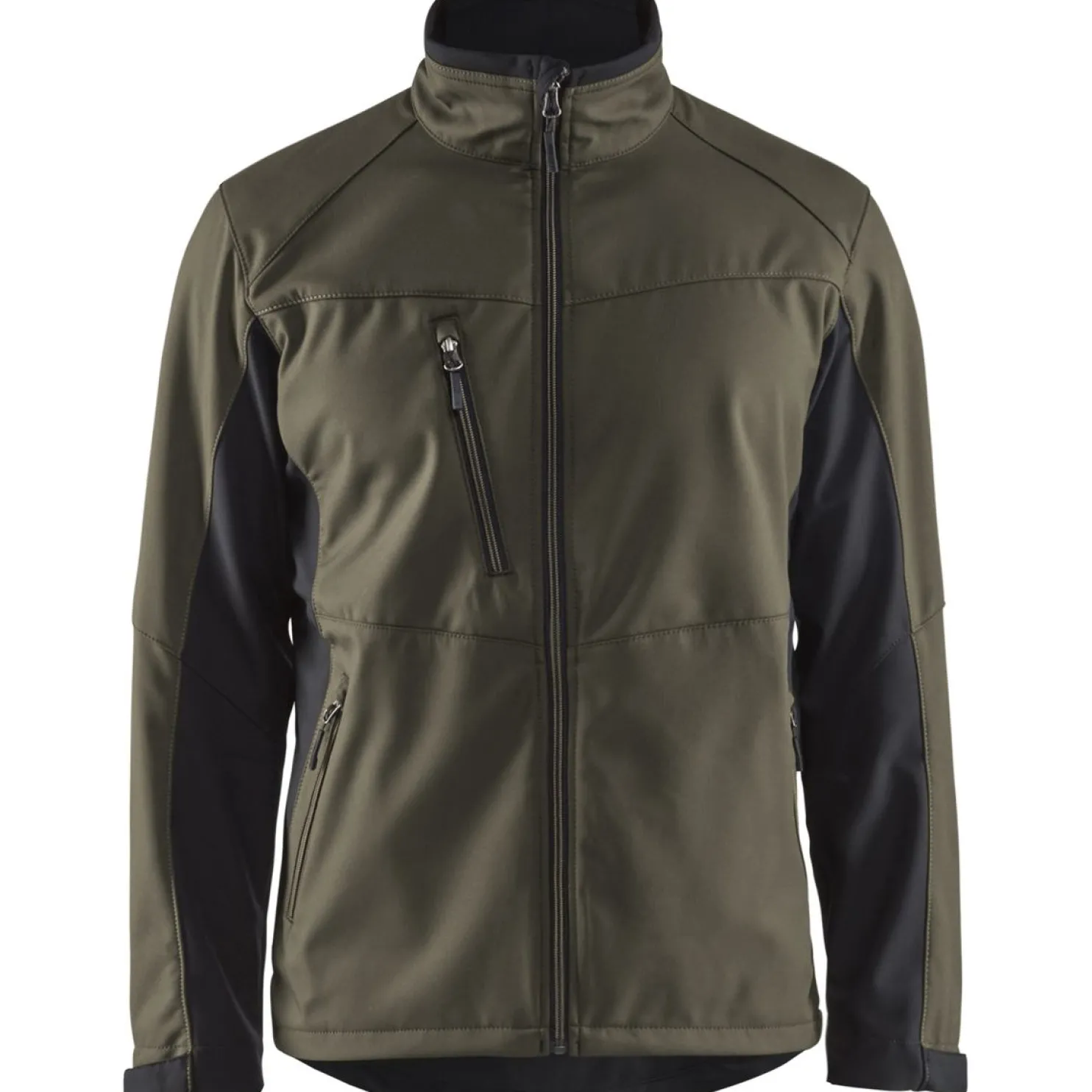 Softshell-takki Blåkläder 4950 oliivinvihreä/musta