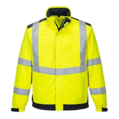 Softshell-takki Portwest MV72 Modaflame Multinorm keltainen/sininen