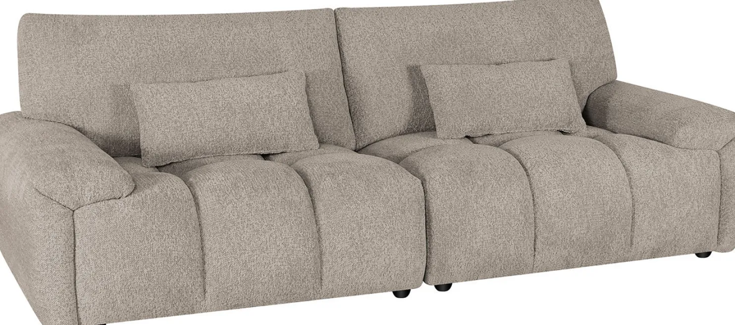 Sohva Home4You BARBARA 3-istuttava, vaaleanruskea