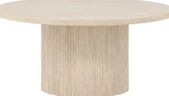 Sohvapöytä Venture Home Härön, ø80cm, beige