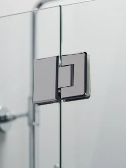 Suihkuovi Vihtan Elegance 9 kirkas lasi eri kokoja eri värejä