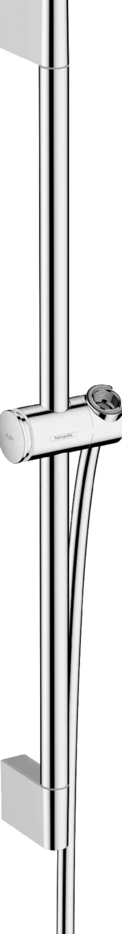 Suihkutanko Hansgrohe Unica Pulsify S, 65 cm, liu'ulla ja Isiflex-suihkuletkulla 160 cm, kromi