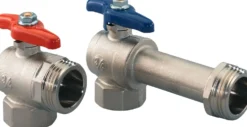 Sulkuventtiilipari Uponor Vario 3/4" G1 kulma
