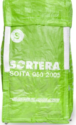 Suursäkki Sortera, eri kokoja