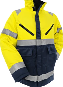 Talvitakki Blåkläder Highvis 4828 keltainen/mariininsininen