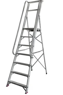 Tasotikkaat Suomi-Tikas käsijohteilla tasokorkeus 172 cm