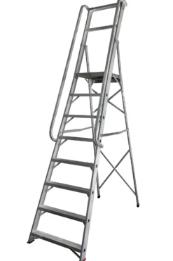 Tasotikkaat Suomi-Tikas käsijohteilla tasokorkeus 192 cm
