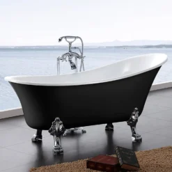 Tassuamme Bathlife Fossing 1620, 1600x710mm, 180l, musta