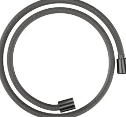 Tekstiilisuihkuletku Hansgrohe Designflex 125 cm, harjattu musta kromi
