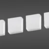 Telinejalat Elfa Classic 20x10x20 mm 4 kpl läpikuultava