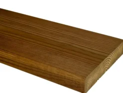 Terassilauta kyllästetty/kestopuu JR-Wood, 28mm, uritettu, NTR AB, ruskea, eri vaihtoehtoja