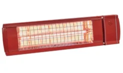Terassilämmitin HEAT1 Eco High-line 660-2000W kaukosäädin punainen