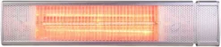 Terassilämmitin Hortus seinäasennus 1500 W GT teräs
