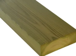 Terassin runkopuu 48x148x4200mm, kestopuu, A, vihreä