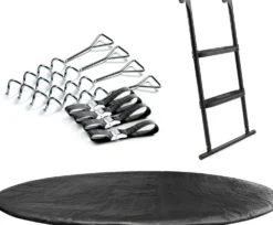 Trampoliinin varustesetti Salta Ø427cm trampoliinille, sis suojus, tikkaat ja ankkurointisetti