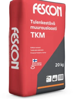 Tulenkestävä muurauslaasti Fescon TKM, 20kg